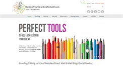 Desktop Screenshot of editingandwritingservices.com